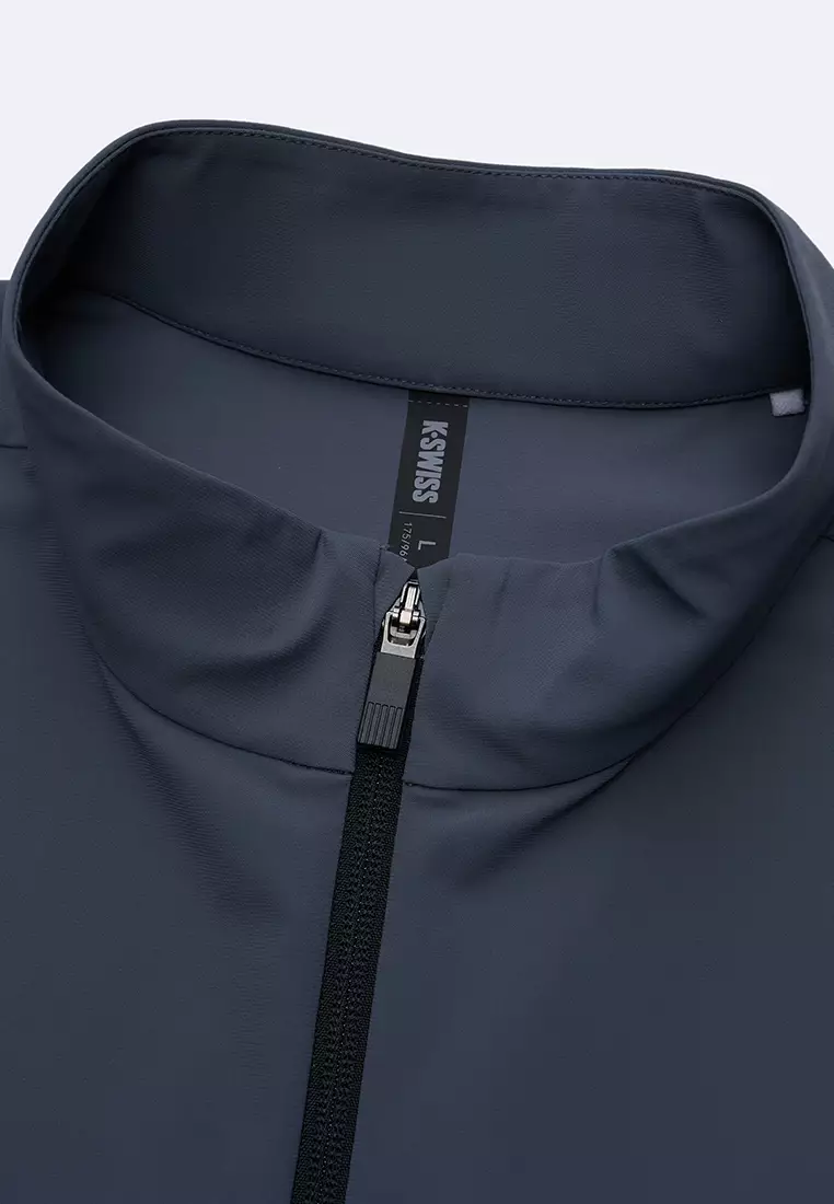 MEN'S K-SWISS LOGO ANTI-UV COOL-FEEL JACKET