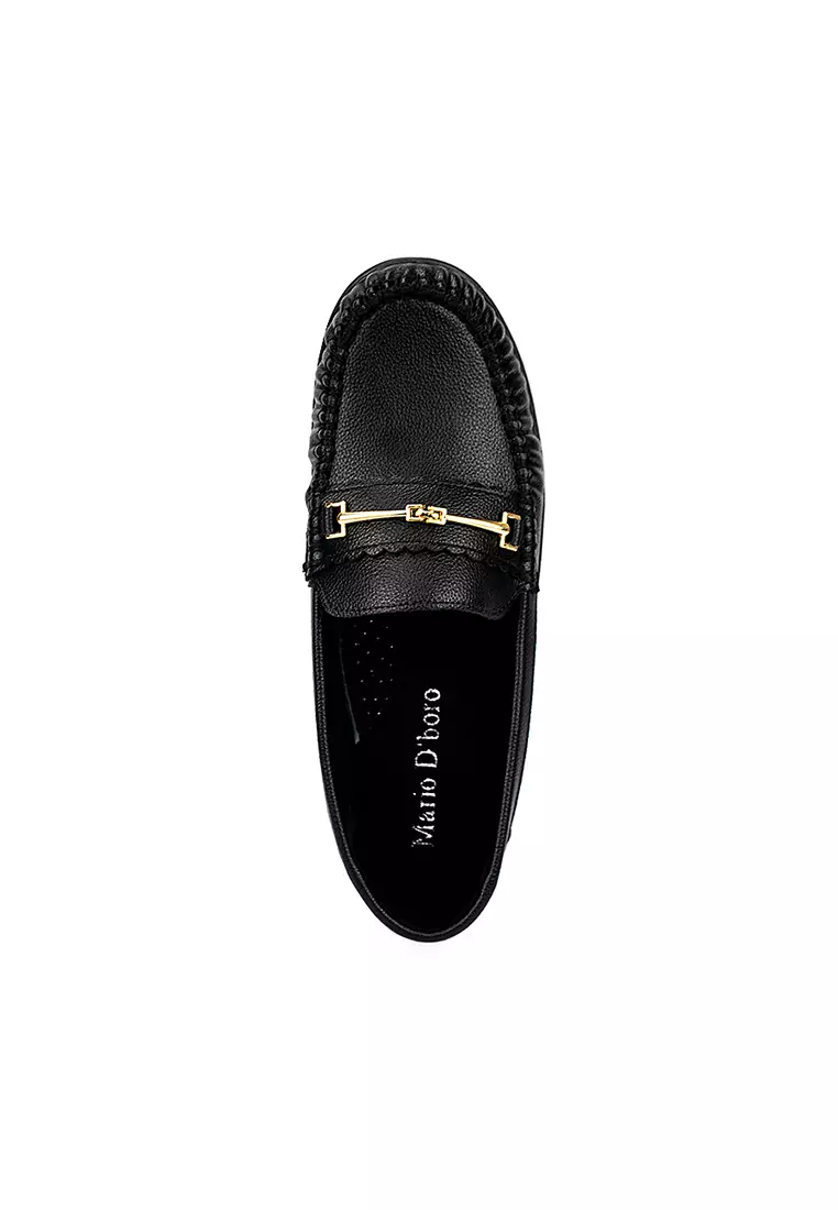 Women's Loafers Flats Shoes LV 23031 Black C15 C28 C74