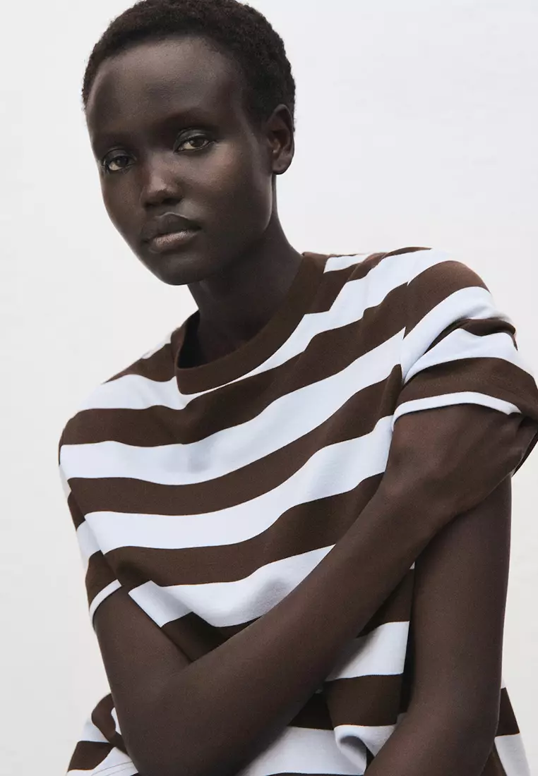 Striped Short-Sleeved T-Shirt