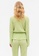 Monki green Phrida Long Sleeves Top E1E9FAA4598F20GS_2