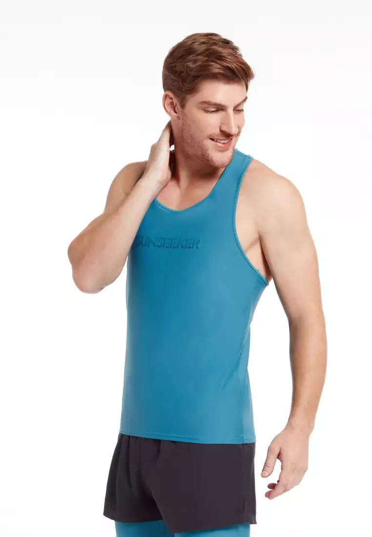 Men Sunseeker Logo Swim Tank