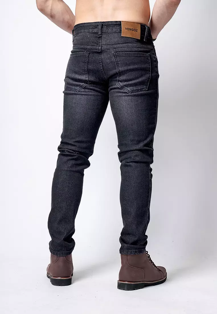Slim Fit Jeans Black Panther