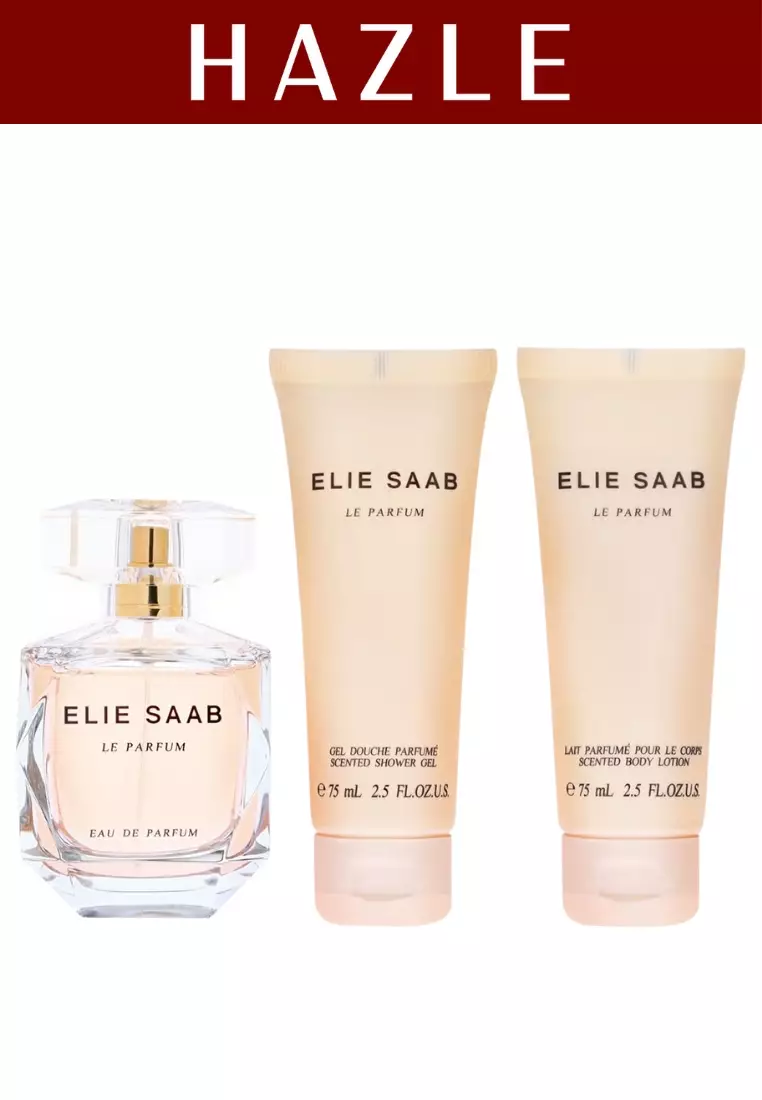 [Gift Set] Le Parfum Woman EDP 90 ml + Body Lotion 75 ml + Shower Gel 75 ml
