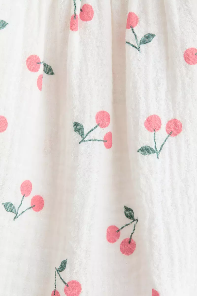 Cotton muslin dress