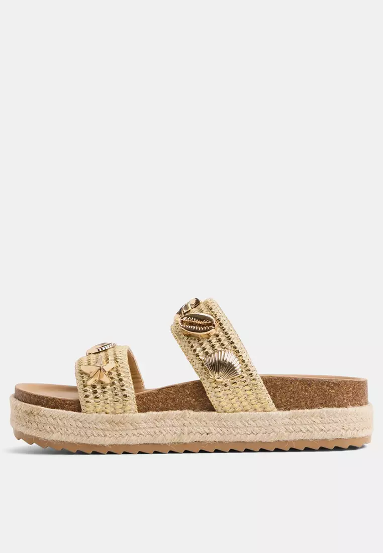 Janny Wedge Sandals