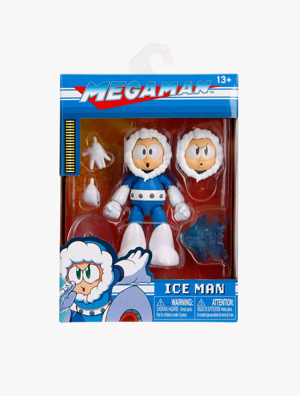 JADA 4.5" Megaman Ice Man Action Figure