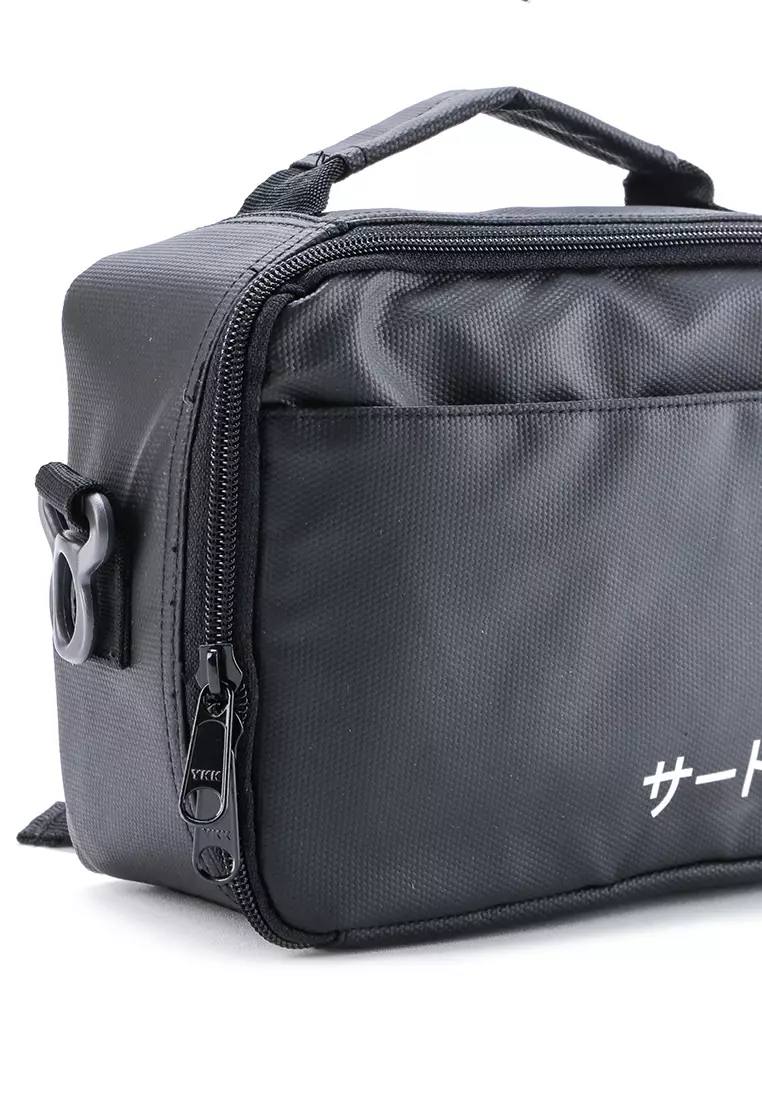 AMB08 Tas sepeda Botol Minum Katakana Hitam