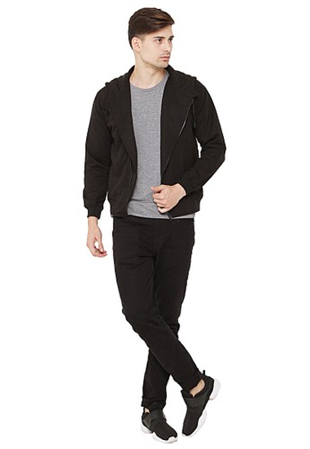  Jual  JAVA SEVEN JAVA SEVEN JAKET PRIA  ISL 020 Hitam 