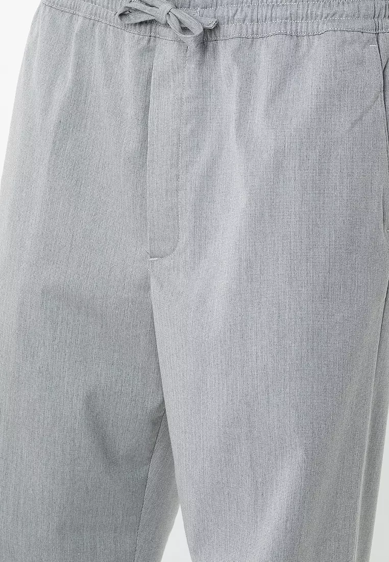 Formal Loose Drawstring Pants