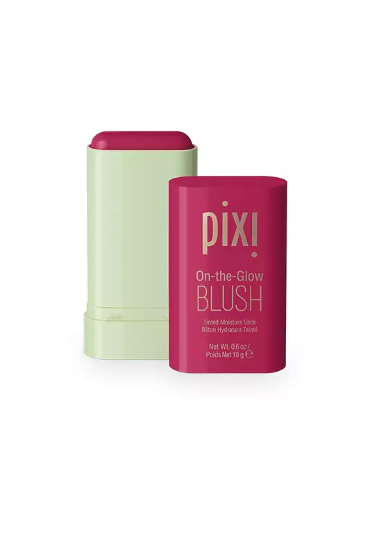 On-the-Glow Blush Ruby - Cream Stick Blush Face Makeup with Ginseng Aloe Vera and Fruit Extract for All Natural Radiant Glowing and Hydrated Skin