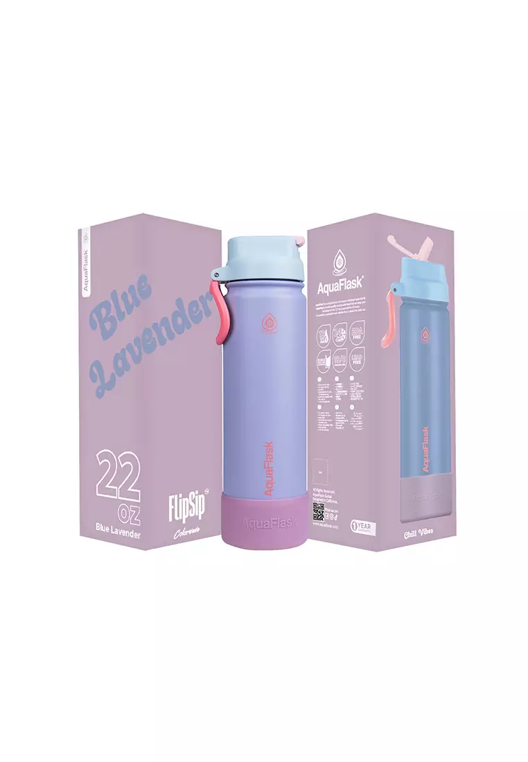 22oz Blue Lavender Colorwave Flip Sip Lid Collection