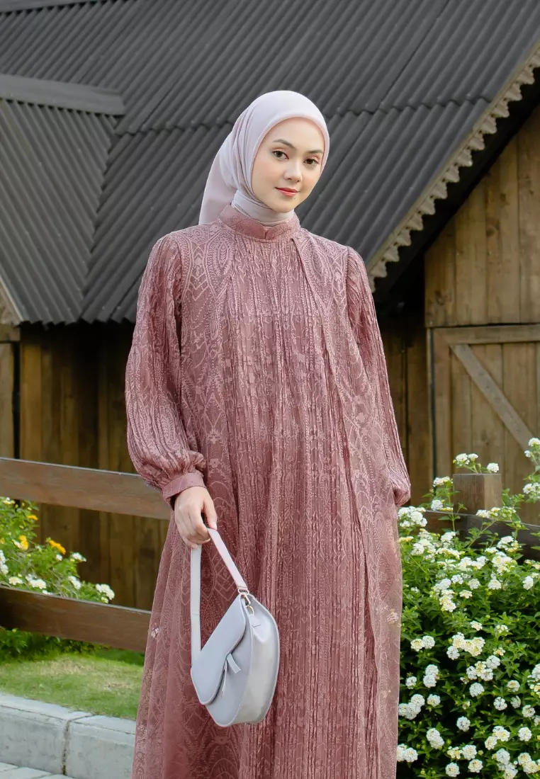 Danisha Dress - Dusty Pink