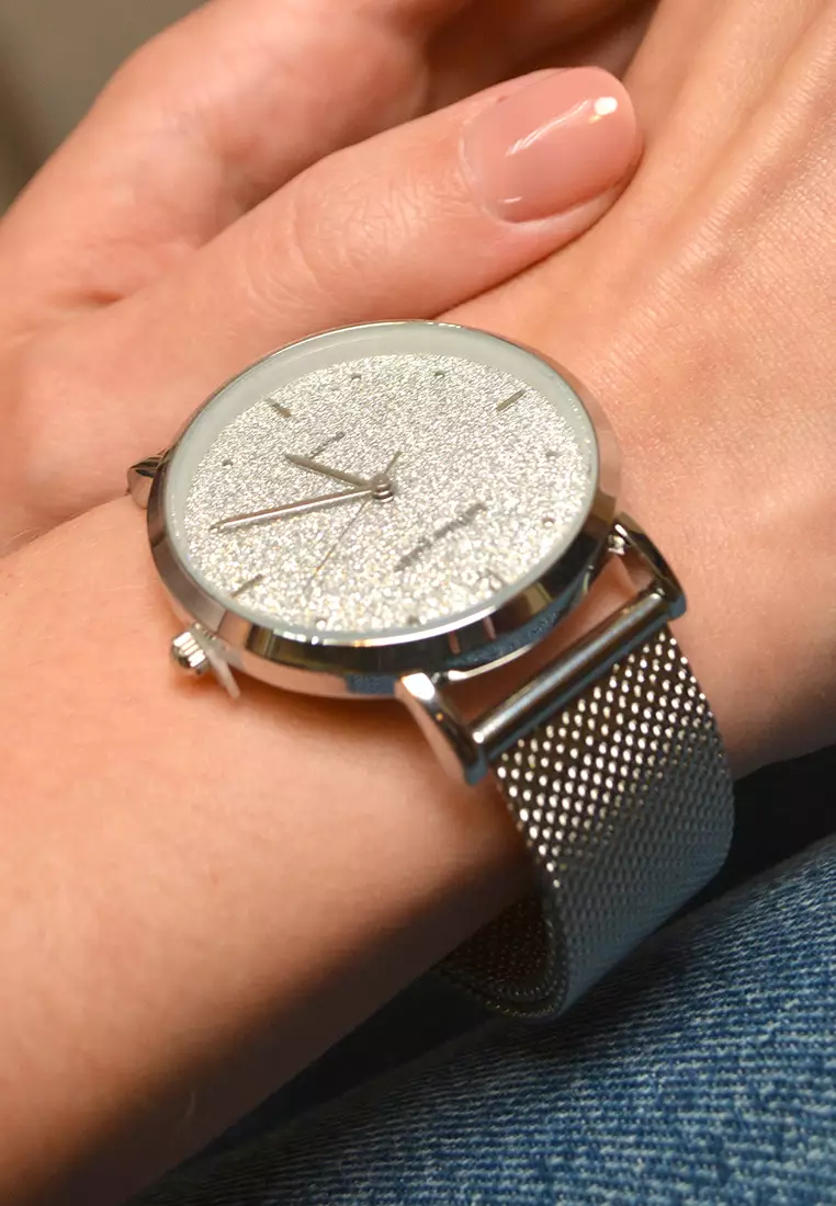 Seamless Dial Watch - Steel Silver