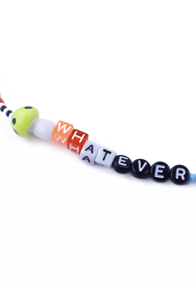 "Whatever" Heishi And Beads Necklace