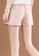 Its Me pink Elastic Waist All-Match Shorts 5F29FAA9B2E59BGS_3