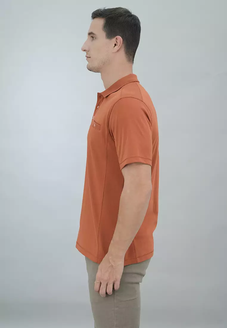 LGS - Kaos Polo Basic Pria - Classic Essential Shirt - Lengan Pendek - Warna - Basic - Polos - Single Pocket - CWS.225.C3068