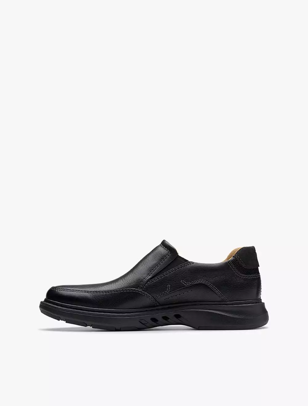 Clarks Un Briley Step Black Leather