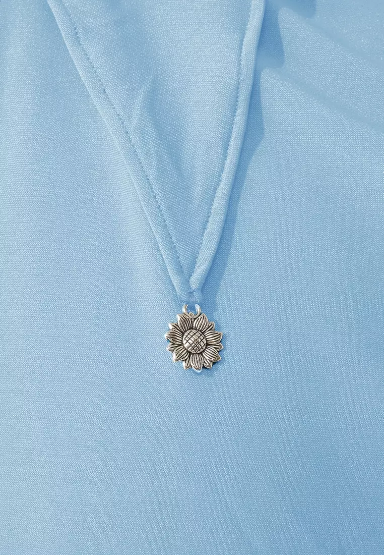 HIJAB INSTAN ZYANA - SOFT BLUE