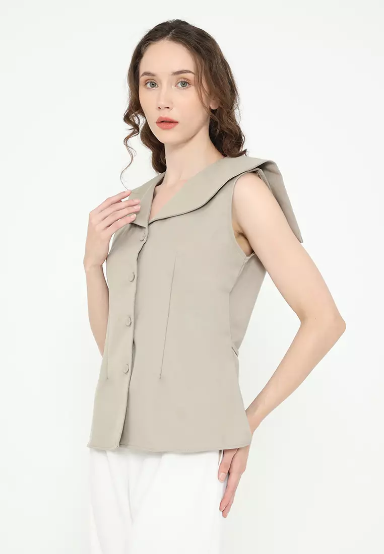 Sailor Collar Blouse