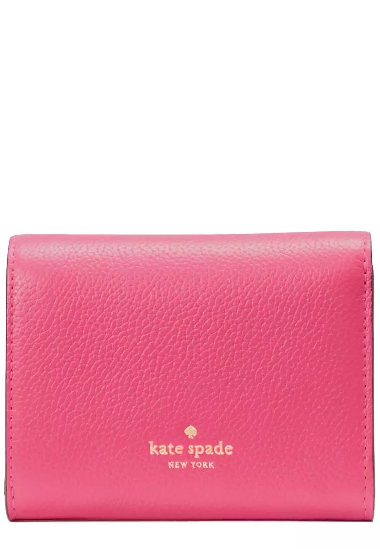Kayla Small L-Zip Wallet - Rose Oil KK056