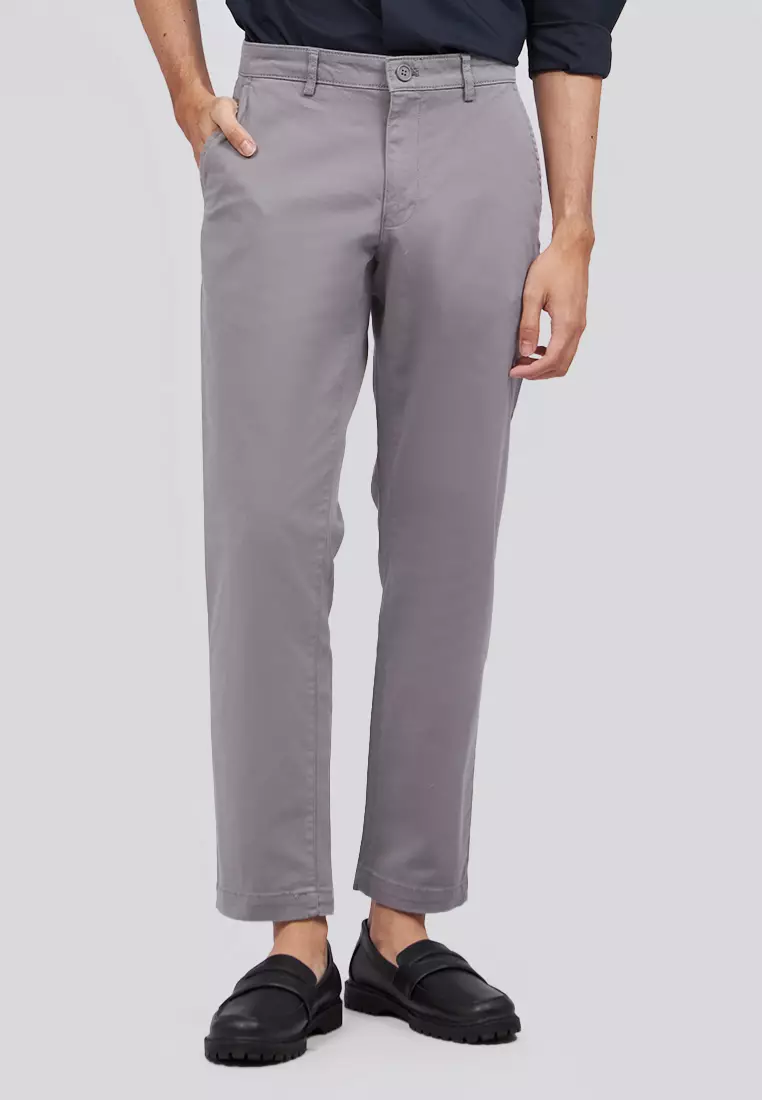 Slim Fit Basic Long Pants