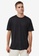 Cotton On black Loose Fit Linen T-Shirt AD914AA5CC502BGS_1