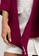 Noir Sur Blanc red Ladies Poncho 2BBD9AAC4DC1CFGS_3