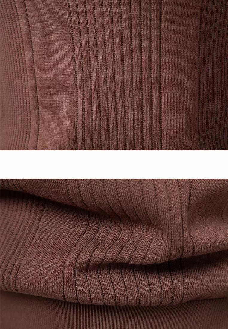 Slim Knit Polo Shirt AX-PSD6119