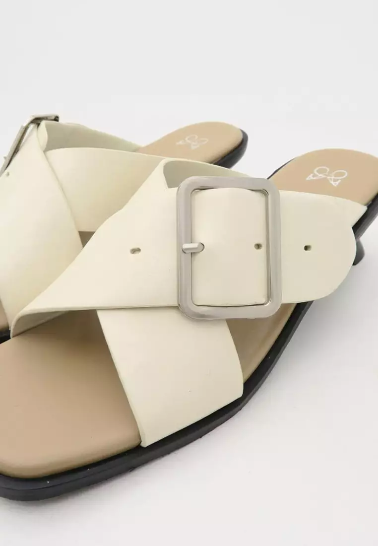 Slide On Heel Sandals