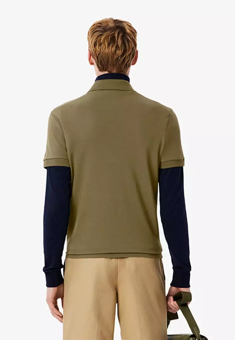 Regular Fit Paris Stretch Piqué Polo Shirt