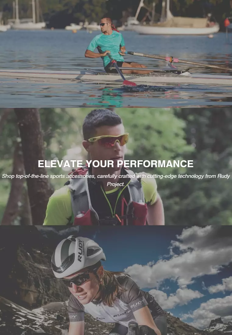 Rydon Sports Performance Sunglasses – Matte Black Interchangeable Lens |UV Protection