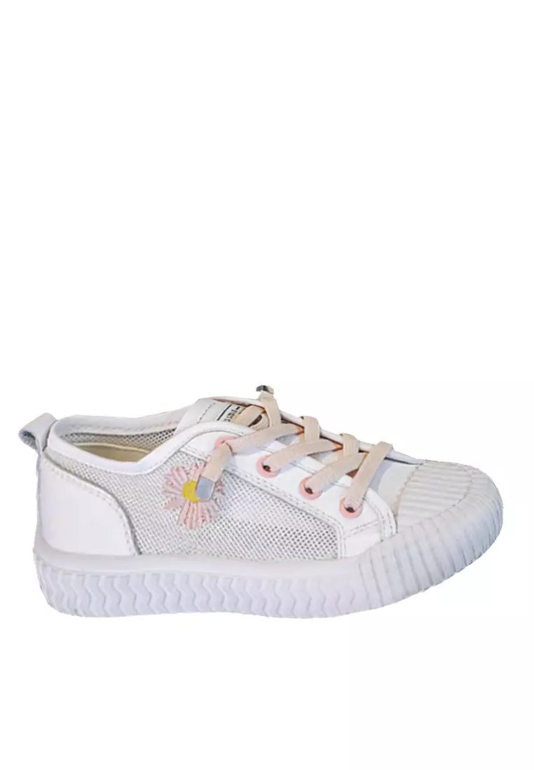 Discount on Twenty Eight Shoes  shoes - SKU: VANSA Embroidery Leather Sneakers VSK-T2088