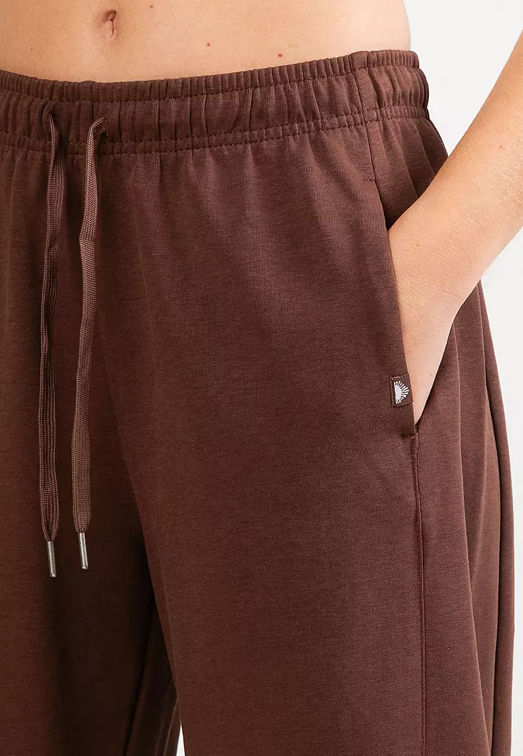 Summer Fleece Adjustable Hem Sweatpants