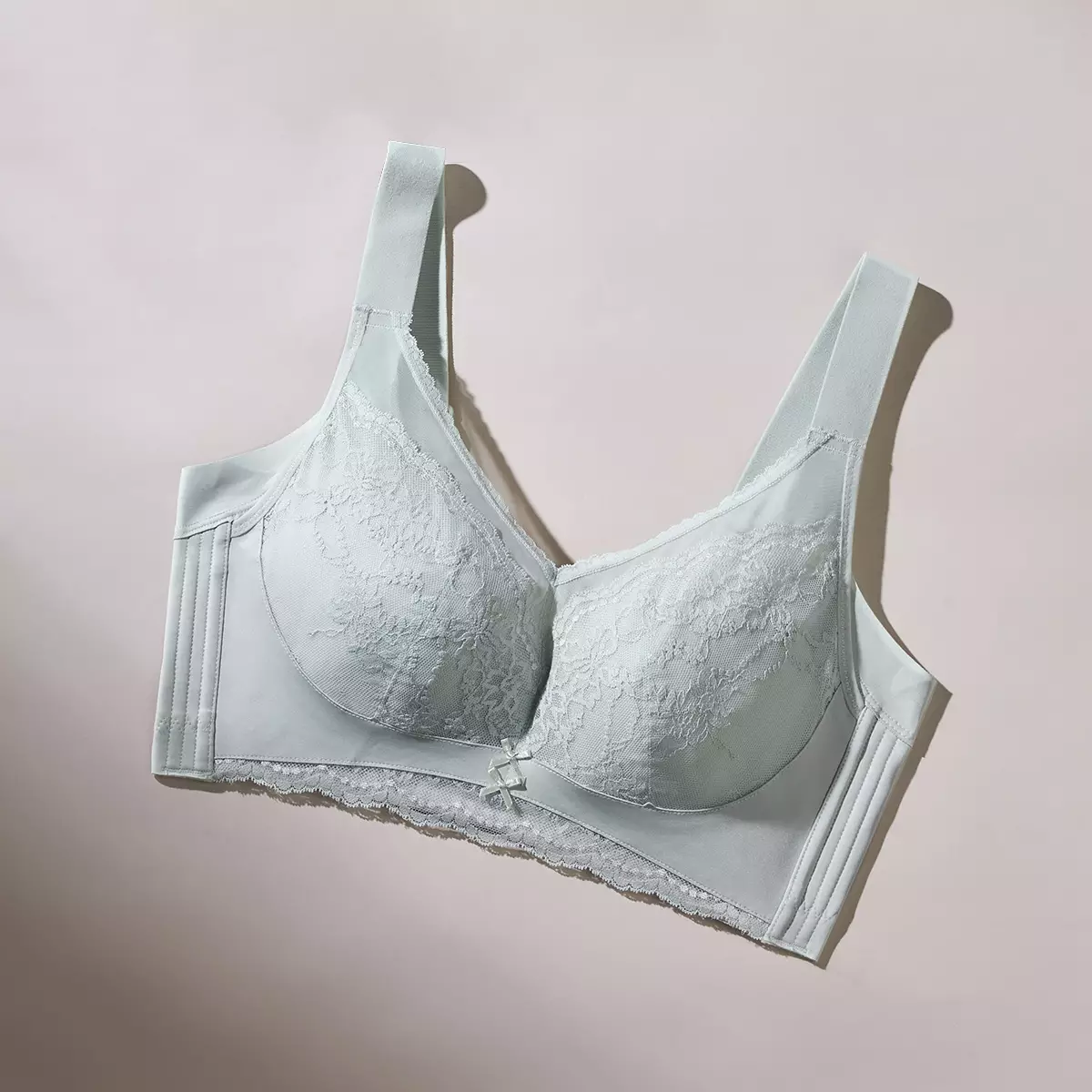 Bra Body Contour Gentle Fit Wireless Cup C 011-30062C - Light Blue