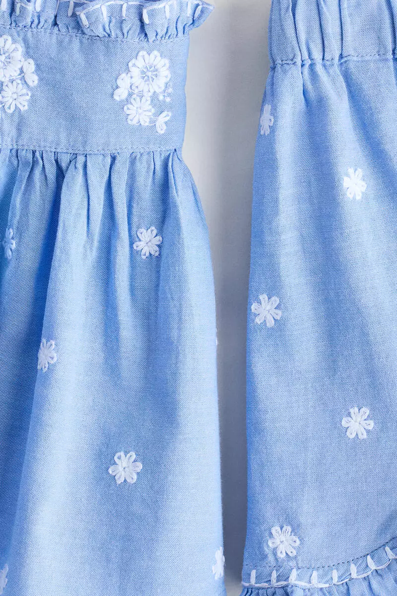 green emerald velvet dress Hattie Dress in Cornflower Blue Lace – Ivy City Co