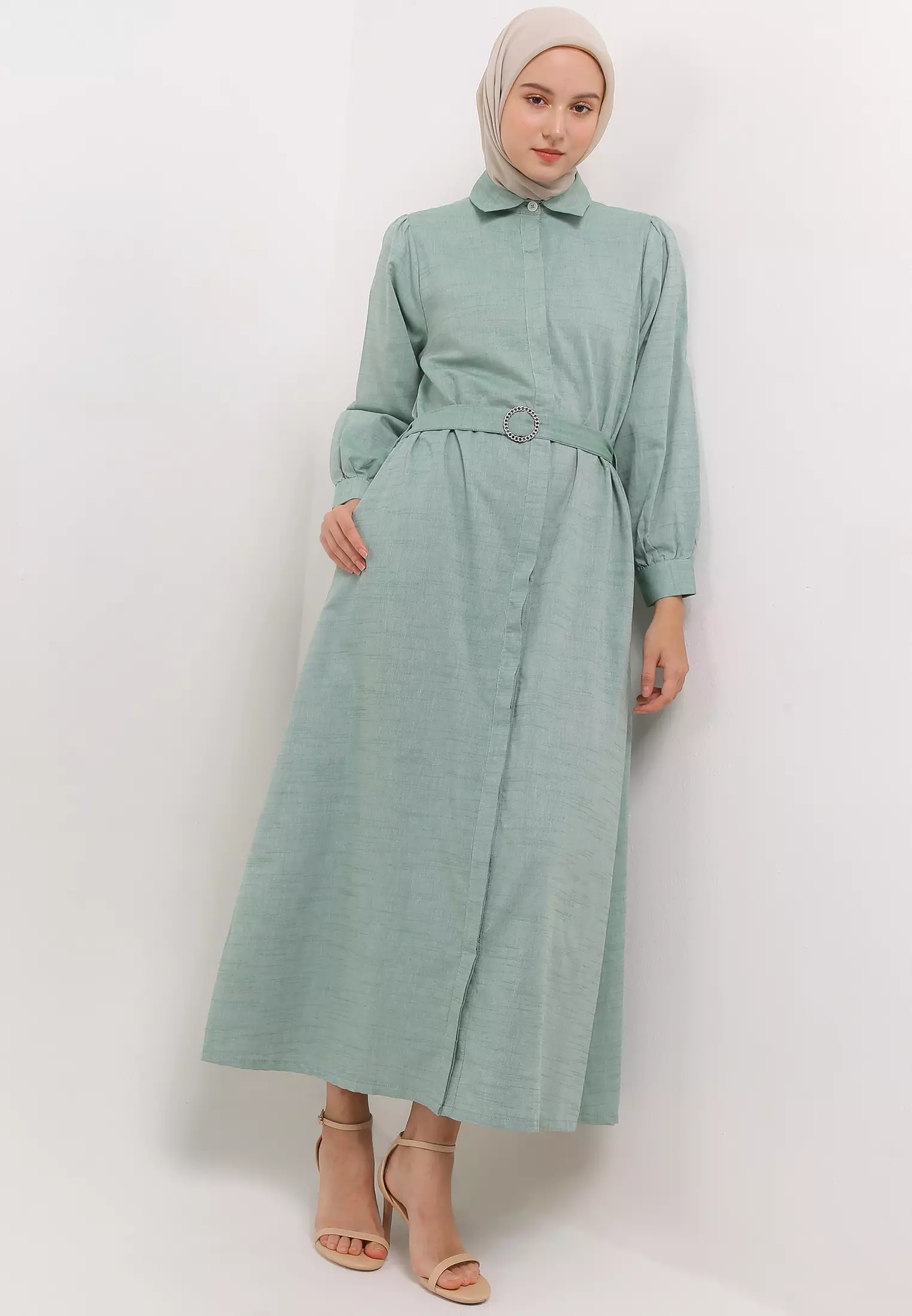 MFMW Emily Dress Gamis Hijau