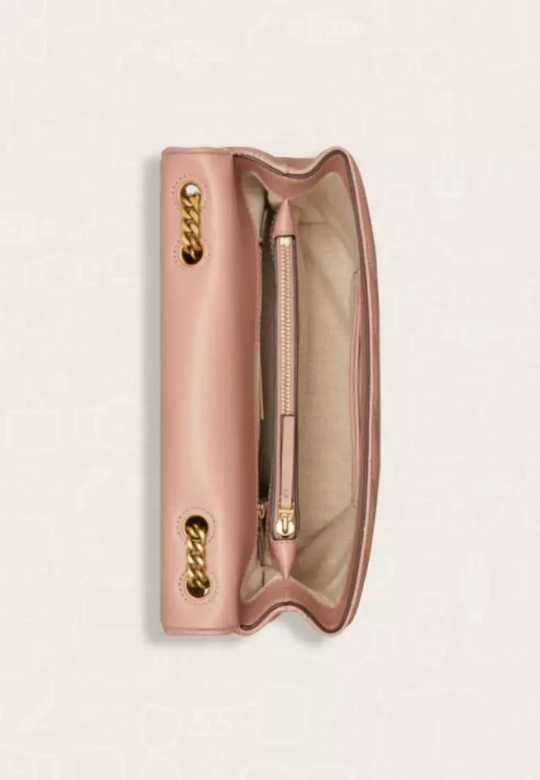 Tory Burch Kira Chevron Convertible Shoulder Bag Meadowsweet
