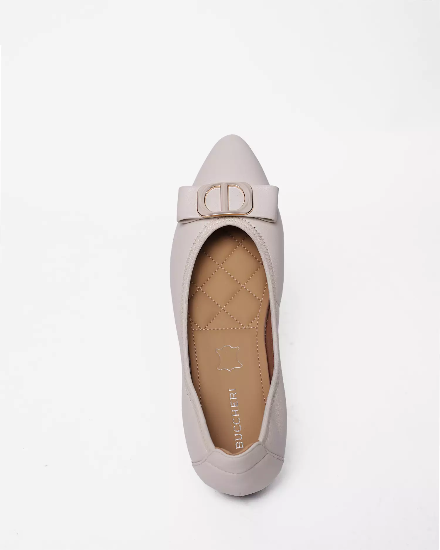 Buccheri Oda Flats Women Cream