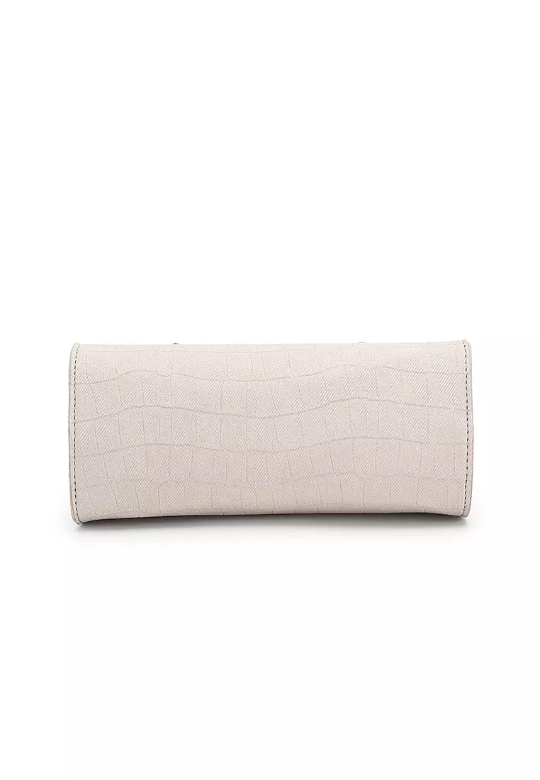 Women's Top Handle Bag / Sling Bag / Crossbody Bag (手拿袋 / 斜孭袋) - 米黃色