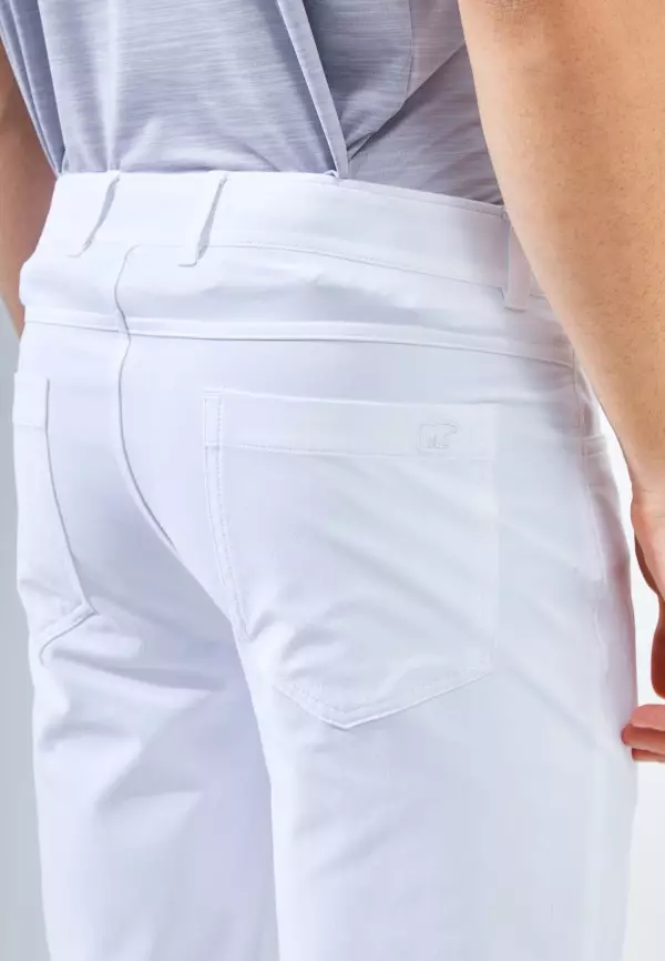 Jack Nicklaus Fox Celana Panjang Pria Slim Fit White