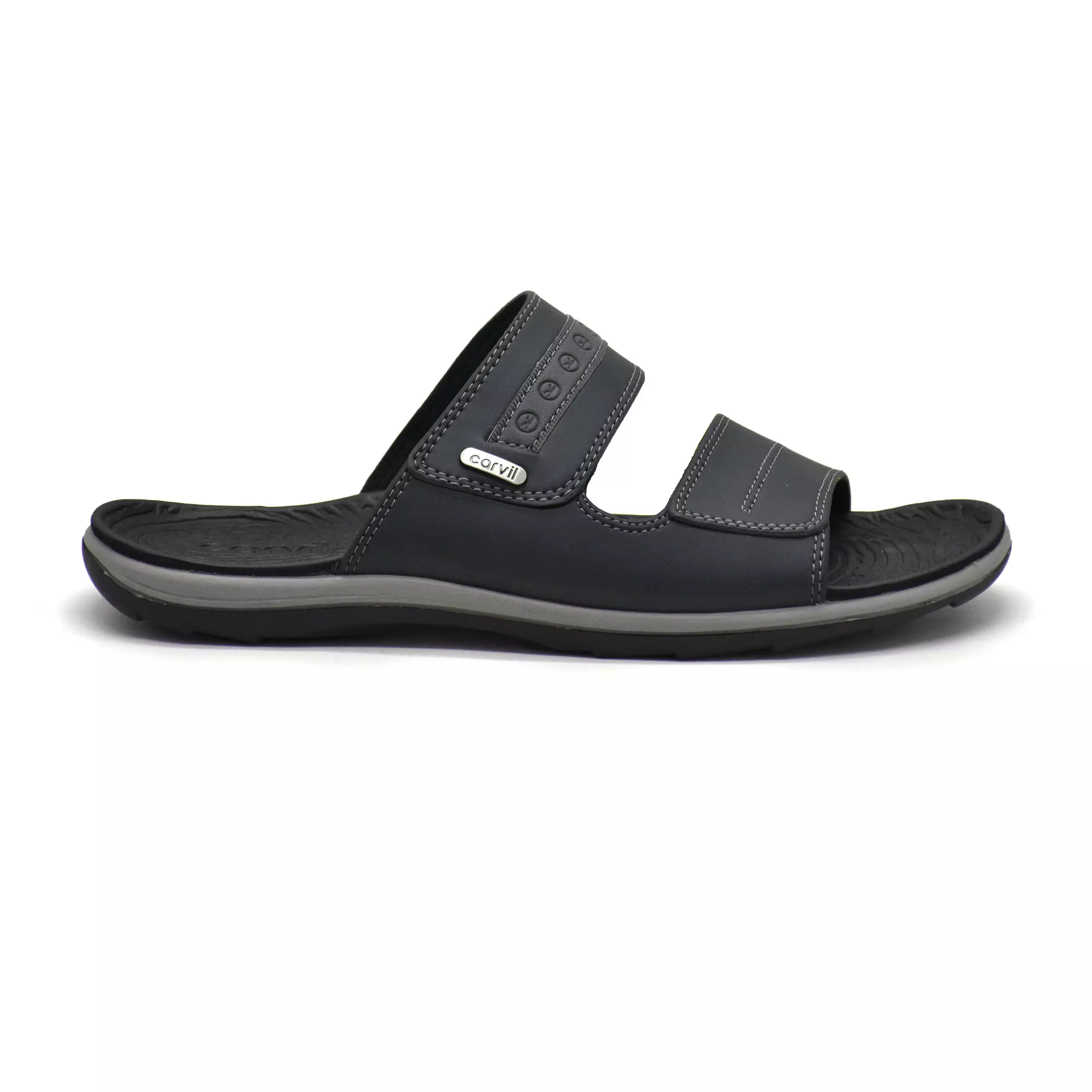 Carvil Sandal Pria Bologna-02 M Black