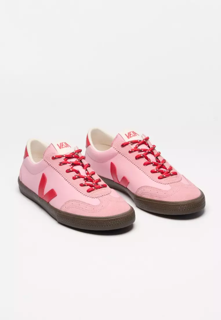 Volley Leather Guimauve Pekin Eagle Sneakers