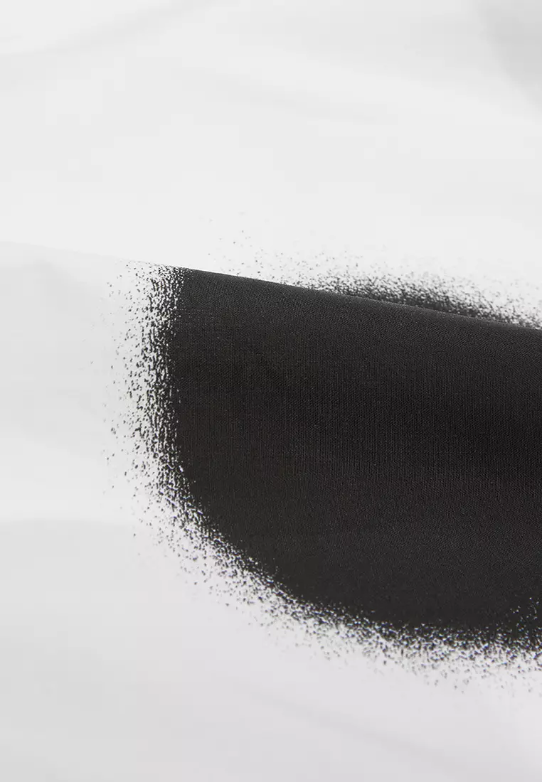 JNBY女士短袖波點連衣裙女