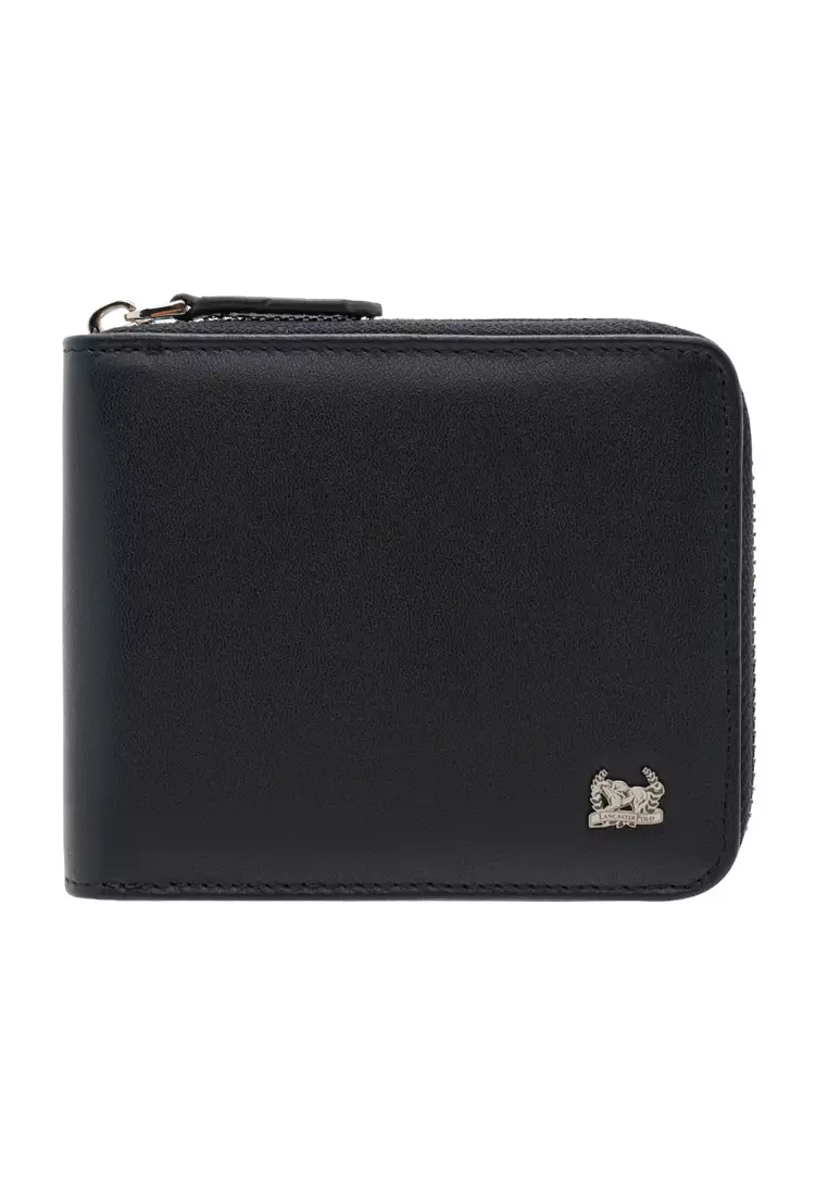 Mens Cow Leather Multi Card Zipper Wallet PWB 30368