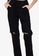 ZALORA BASICS black Drawstring Waist Ripped Detail Jeans 85D61AA4E5C7F9GS_3