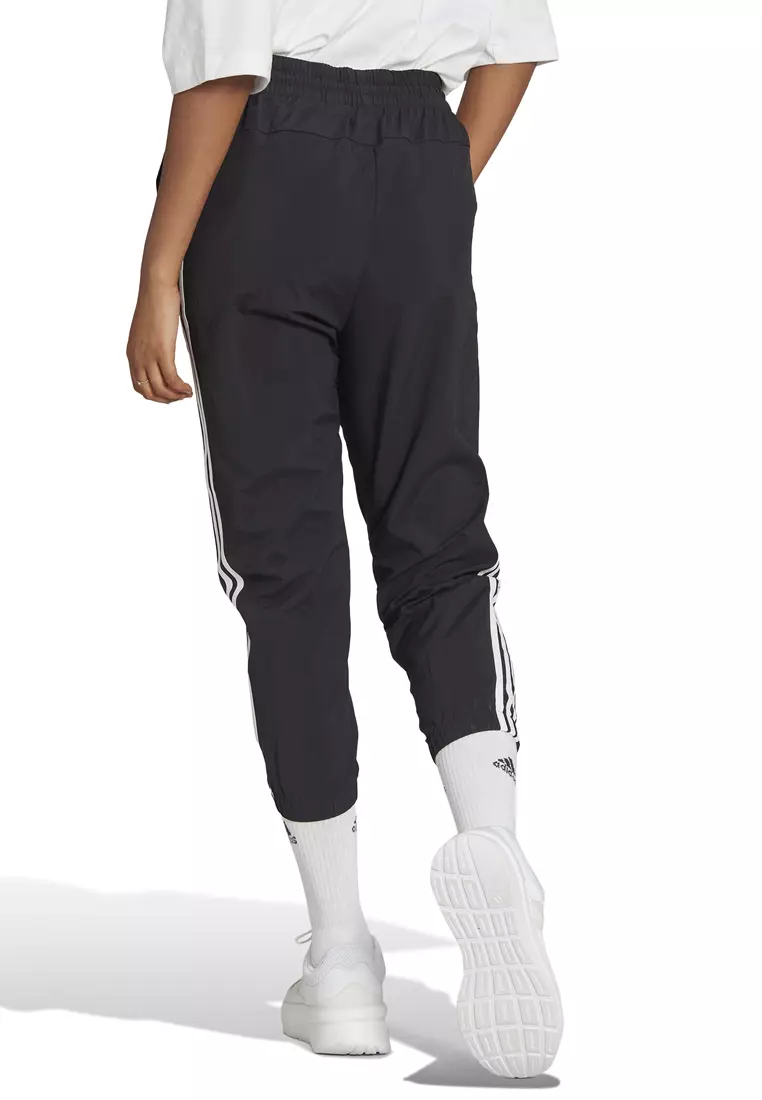 Buy ADIDAS essentials 3-stripes woven 7/8 tracksuit bottoms Online ...