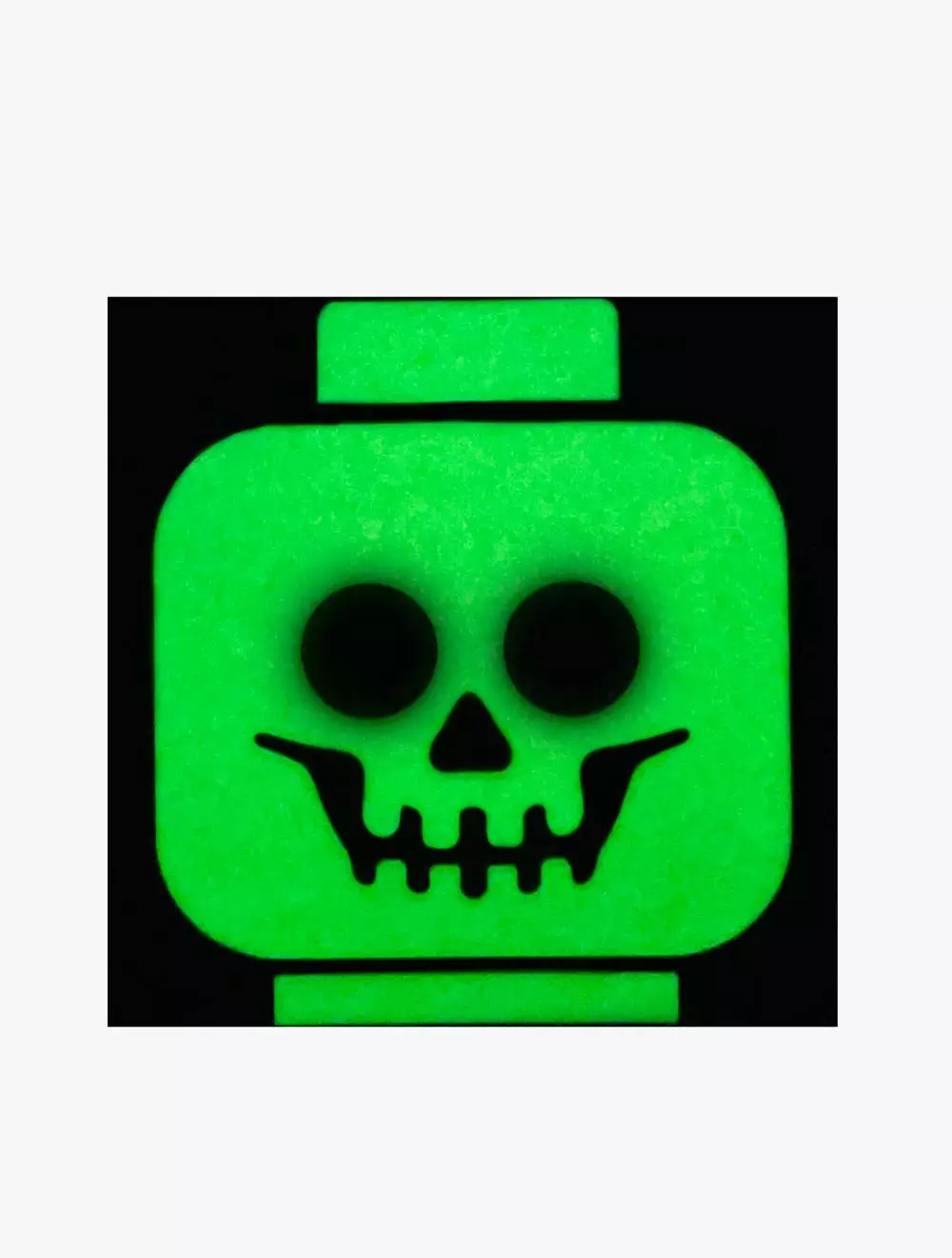 LEGO MinifiguresBag Tag Skeleton Head Glow-in-the-Dark - 53648