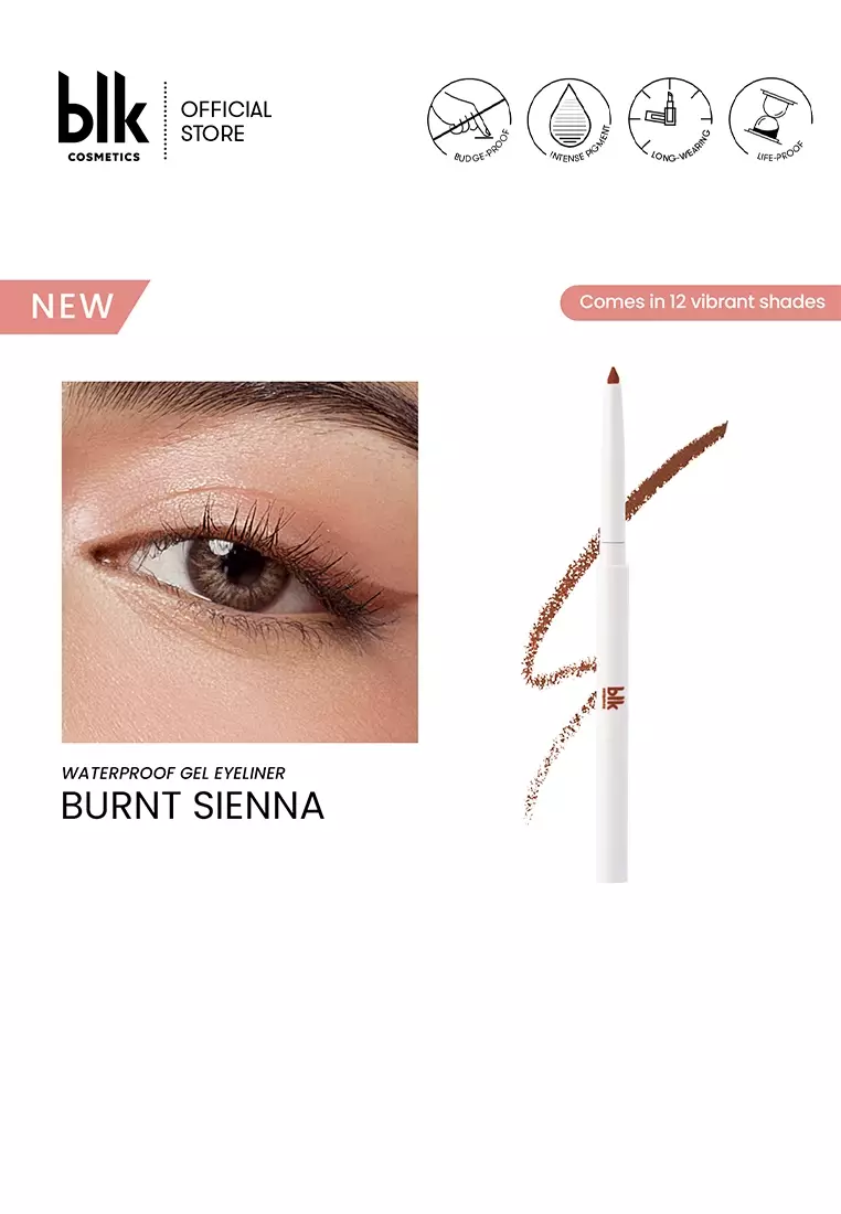 Discount on Blk Cosmetics  shoes - SKU: Blk Cosmetics Fresh Waterproof Gel Eyeliner - Burnt Sienna