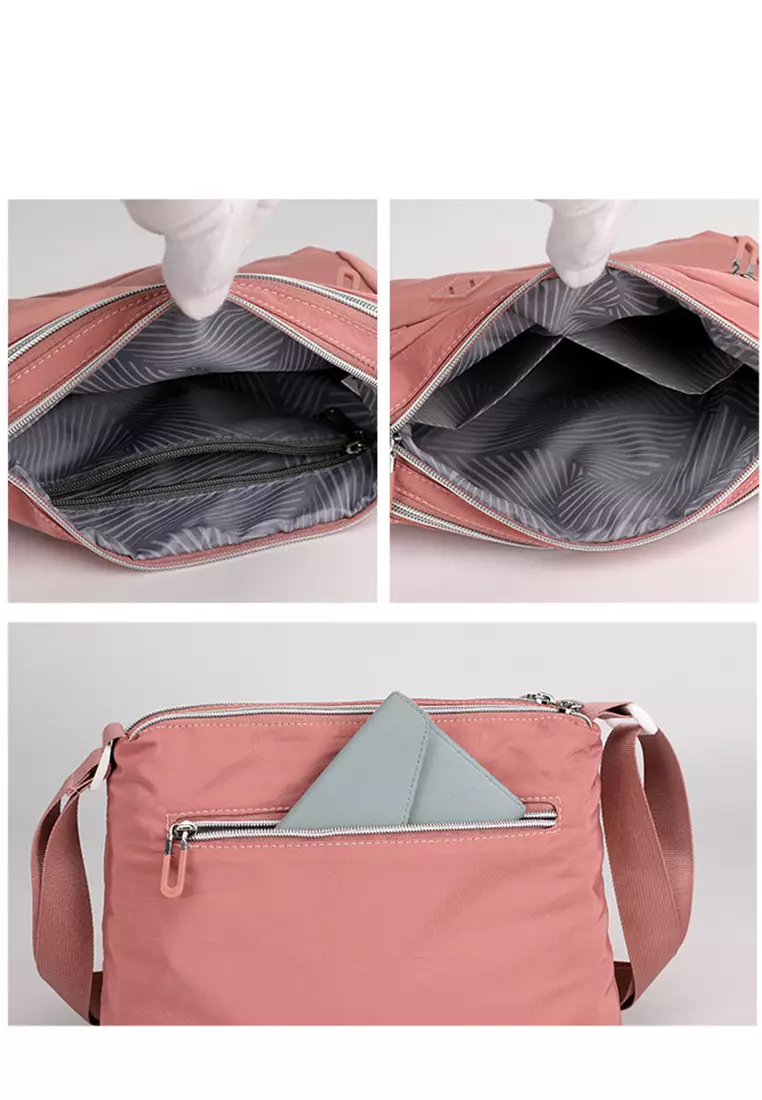 Ladies Nylon Crossbody Bag