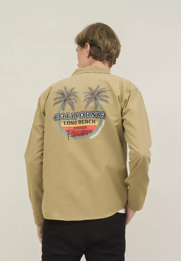 Jaket parka pria unisex outerwear trucker jacket houseofcuff beach tre